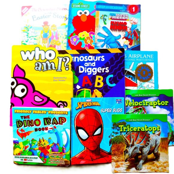 Bundle 10 pcs., books different story for kids - Picture 1 of 5